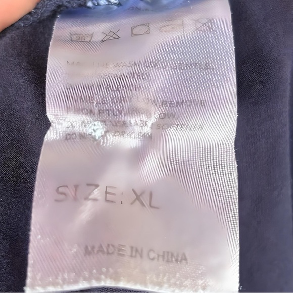 Women's Navy Athletic Shorts - Picture 2 of 4